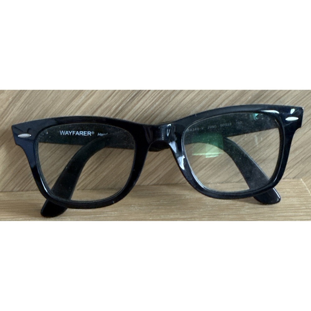 Ray-Ban RB 4340-V 2000 Wayfarer Ease Eyeglasses Frame Only Black 50-22-150